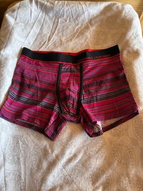 NWOT Unsimply Stitched Striped Trunk Underwear Size Small